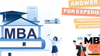 why mba answer for experienced professionals-notesmama